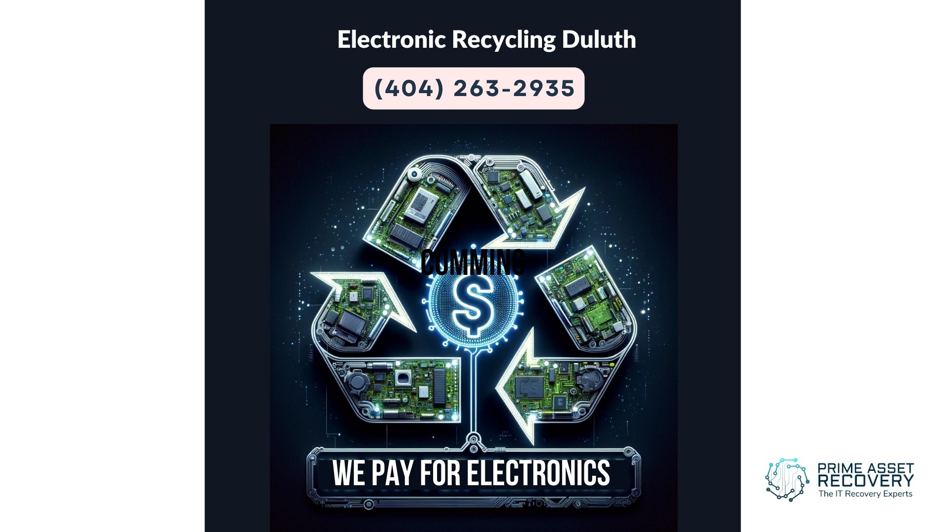 Electronic Recycling Duluth - Prime Asset Recovery Your Partner in Responsible Electronics Recycling